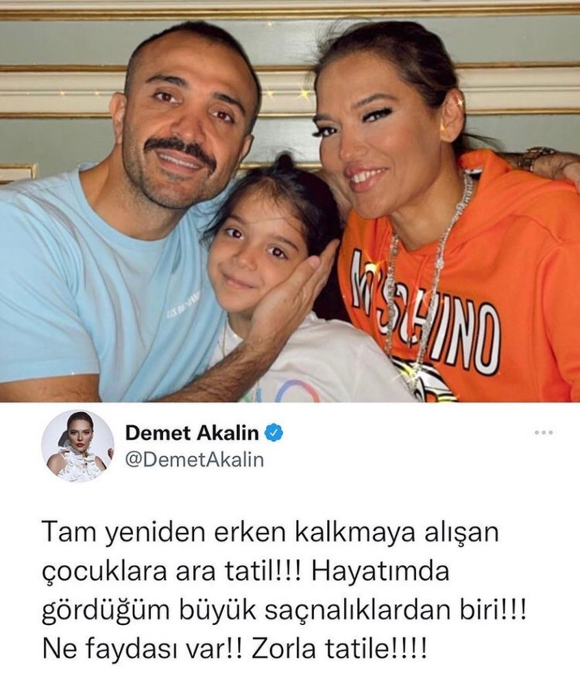 demet akalin dan ara tatil uygulamasina tepki